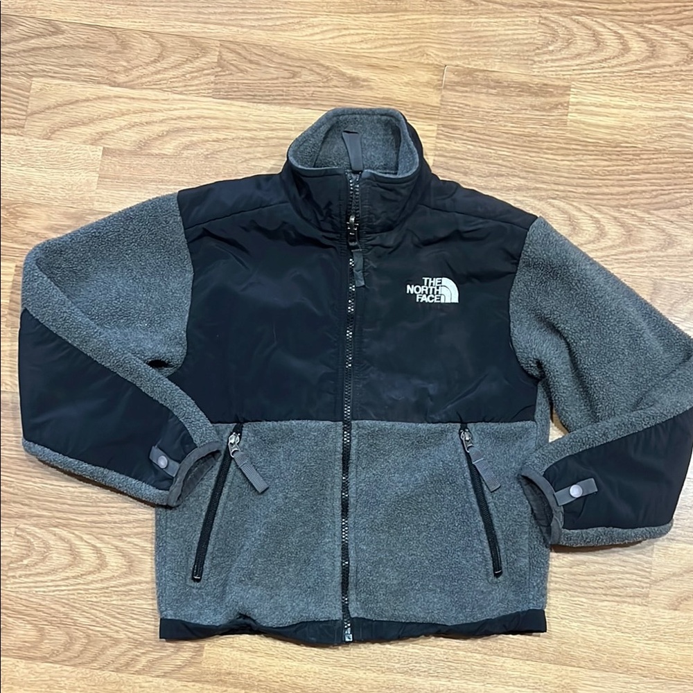 The North Face Kids Black and Gray Jacket